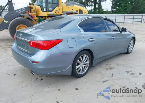 2017 Infiniti Q50 3.0T Premium from USA, damaged, VIN JN1EV7AP3HM737745
